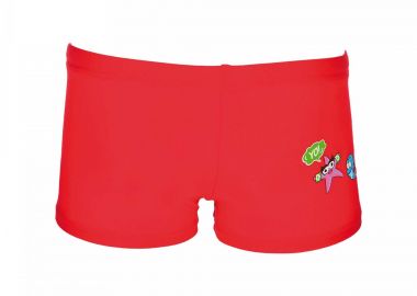 ARENA WATER TRIBE BOYS` MINI SHORT ΚΟΚΚΙΝΟ - ARENA - 